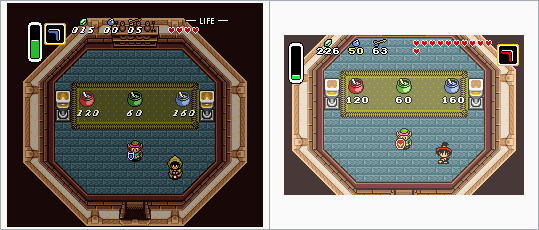 Zelda: A Link to the Past, SNES / GBA